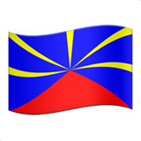 Drapeau Ile de la Réunion - H.IMPRESSION