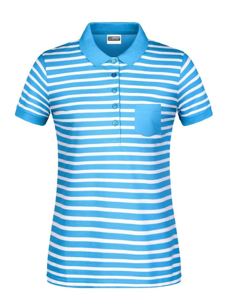 Polo Rayé Femme JN8029 - H.IMPRESSION