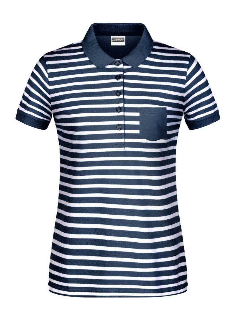 Polo Rayé Femme JN8029 - H.IMPRESSION