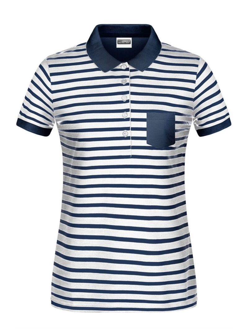 Polo Rayé Femme JN8029 - H.IMPRESSION