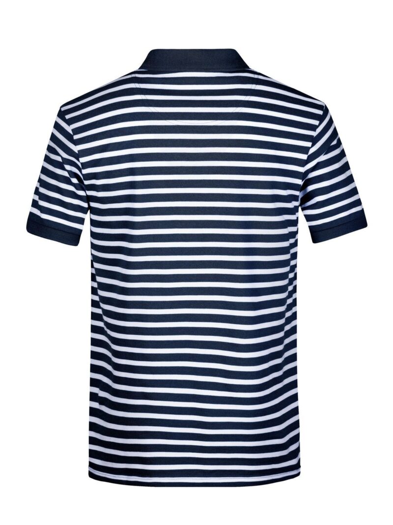 Polo Rayé Homme JN8030 - H.IMPRESSION