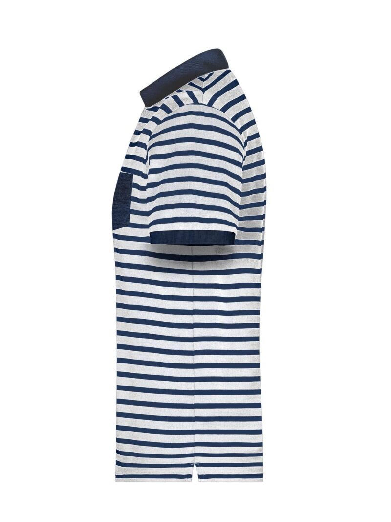 Polo Rayé Homme JN8030 - H.IMPRESSION