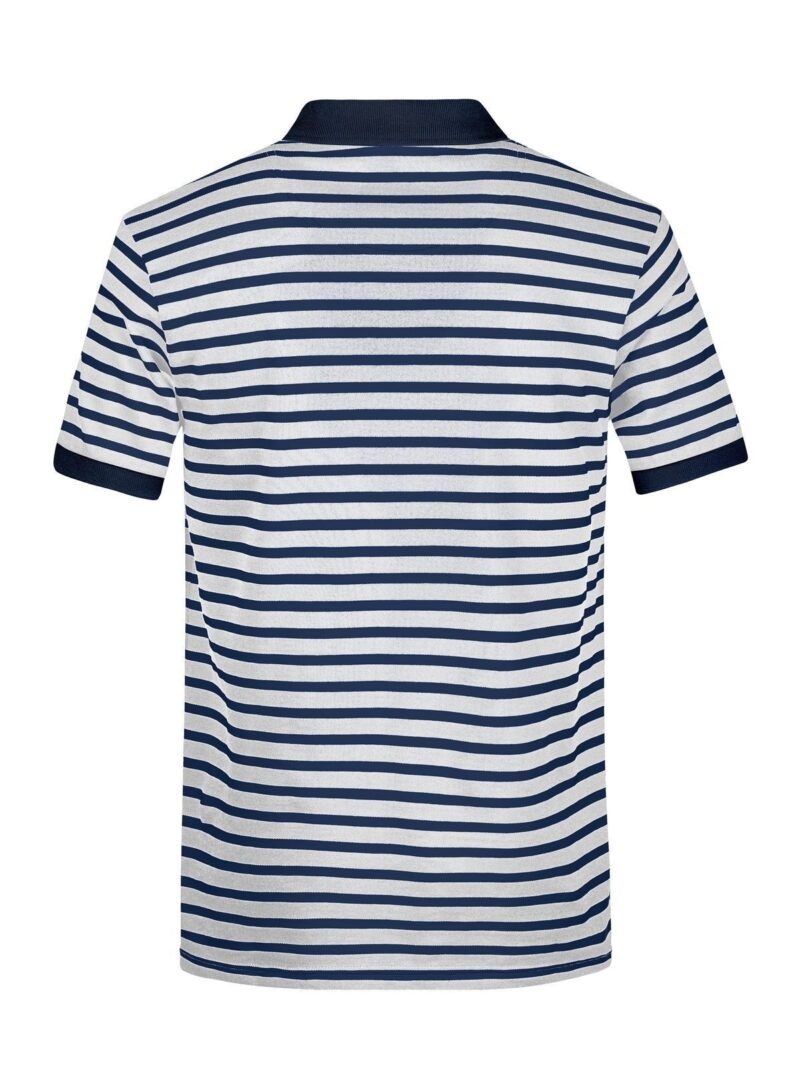 Polo Rayé Homme JN8030 - H.IMPRESSION