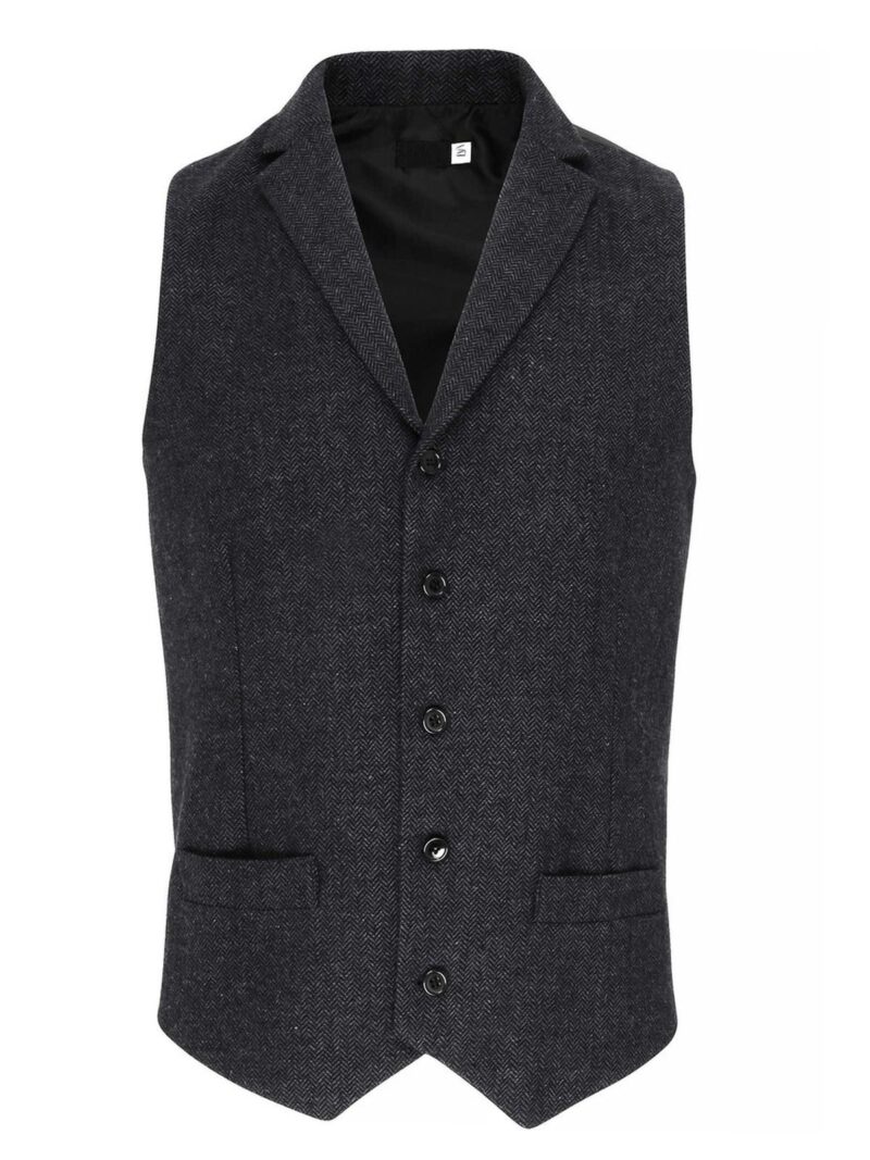Gilet Herringbone pour homme – Image 6