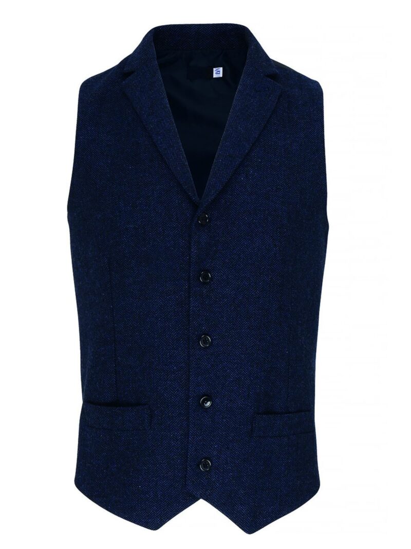 Gilet Herringbone pour homme – Image 5