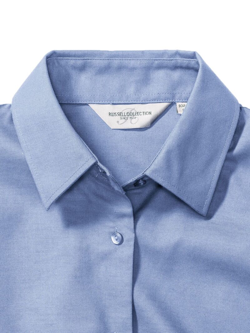 Ladies' Long Sleeve Easy Care Oxford Shirt – Image 5