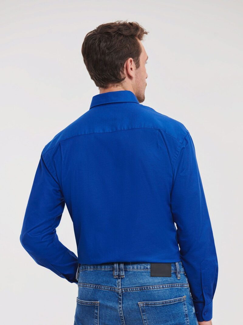 Men's Long Sleeve Easy Care Oxford Shirt – Image 4
