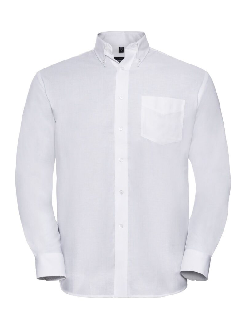 Men's Long Sleeve Easy Care Oxford Shirt – Image 11