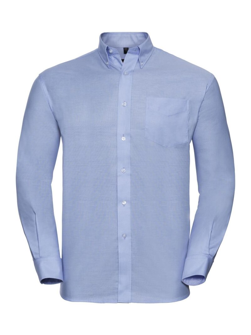 Men's Long Sleeve Easy Care Oxford Shirt – Image 7